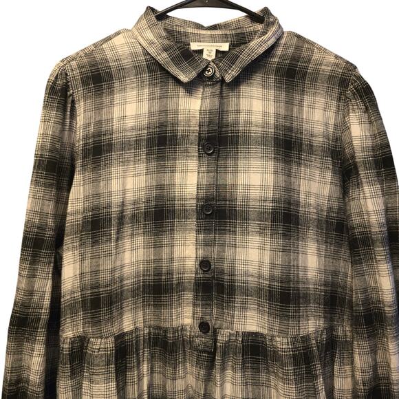 Beach Lunch Lounge Plaid Swing Dress - NWOT - Picture 3 of 6